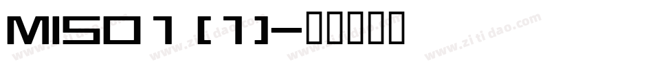 MISO1 (1)字体转换